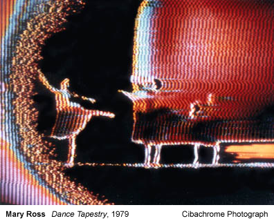 Mary Ross. Dance Tapestry, 1979. Cibachrome Photograph.