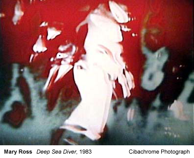 Mary Ross. Deep Sea Diver, 1983. Cibachrome Photograph.